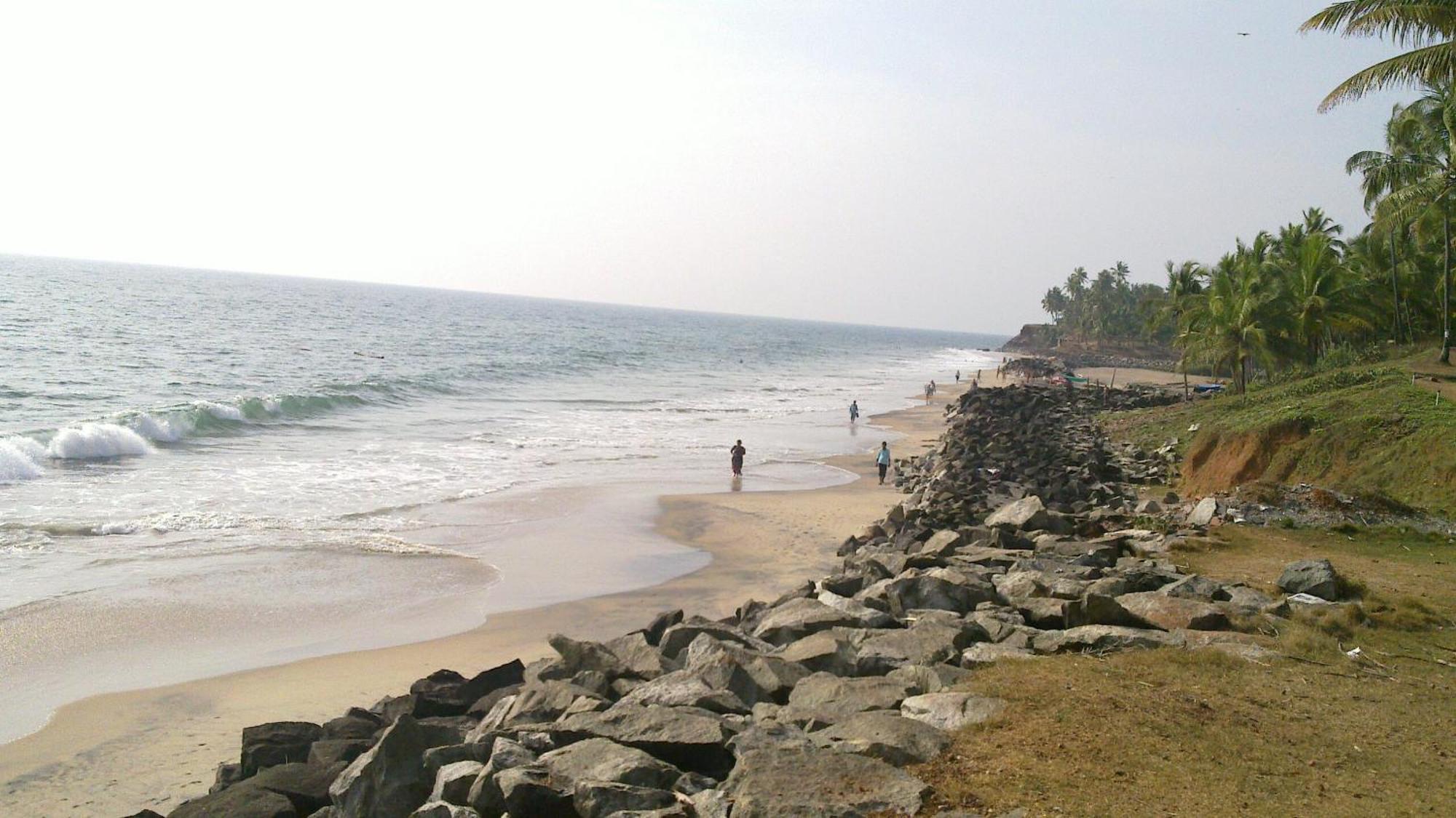 Blue Water Beach Resort Varkala Exterior photo