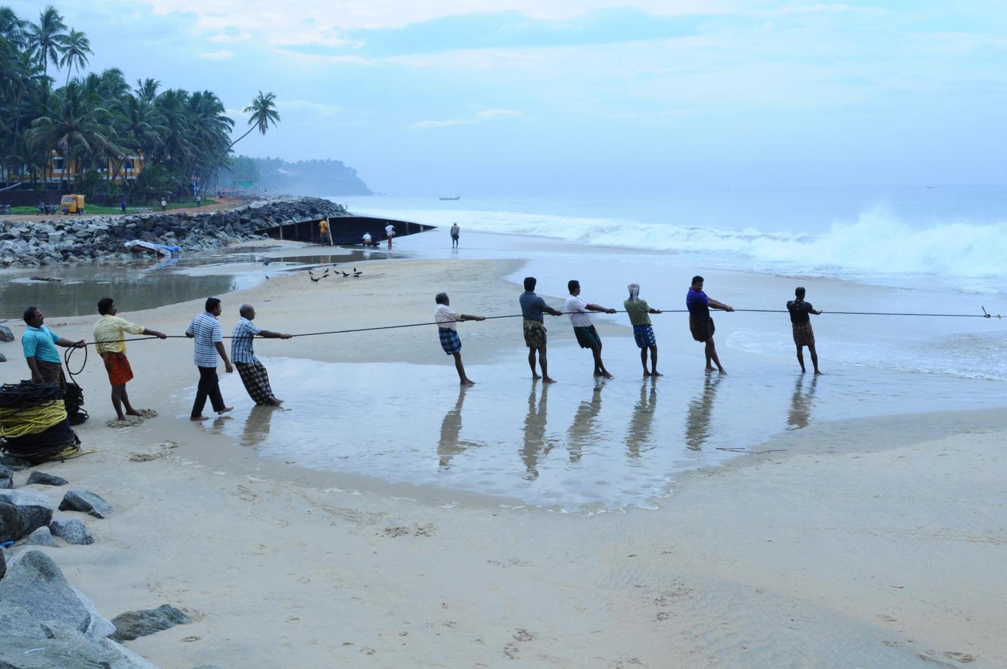 Blue Water Beach Resort Varkala Exterior photo