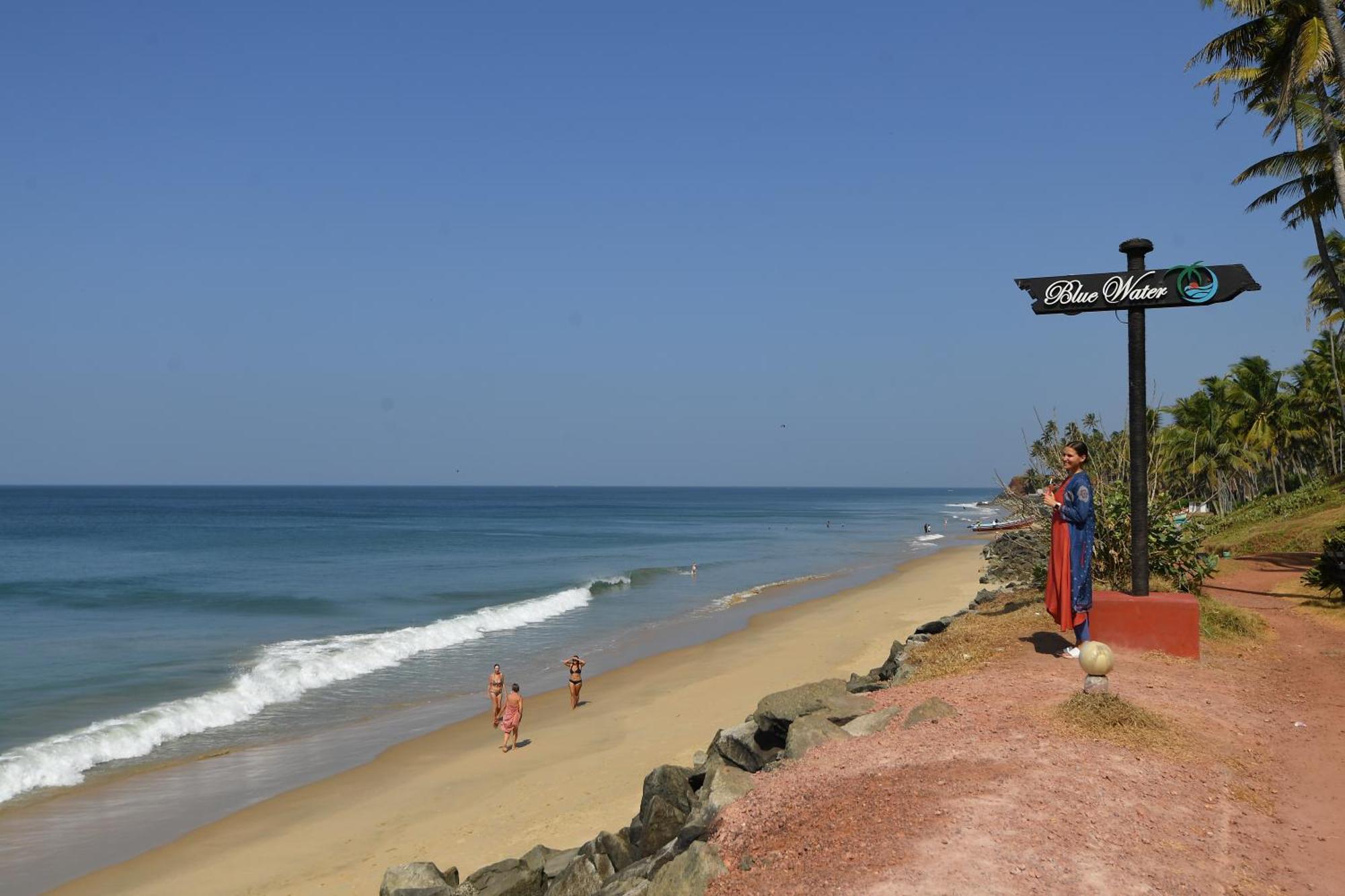 Blue Water Beach Resort Varkala Exterior photo
