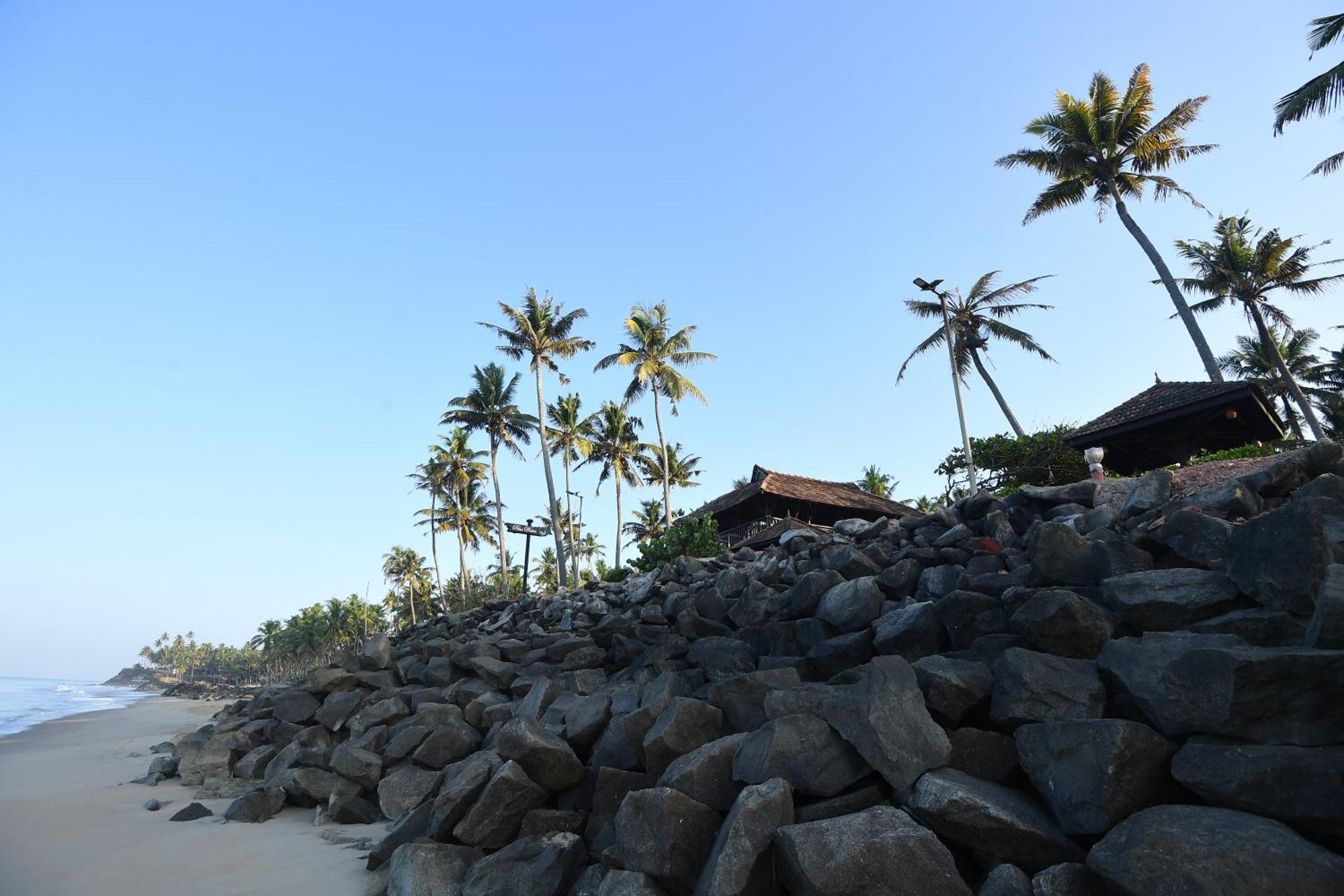 Blue Water Beach Resort Varkala Exterior photo